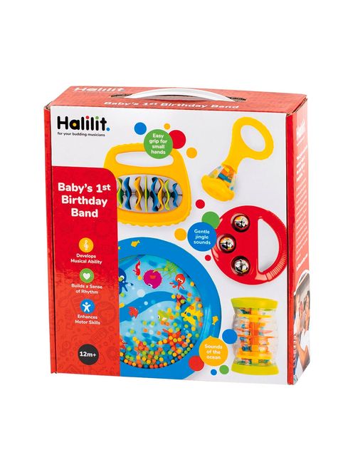 Halilit Halilit Baby's First Birthday Band Gift Set
