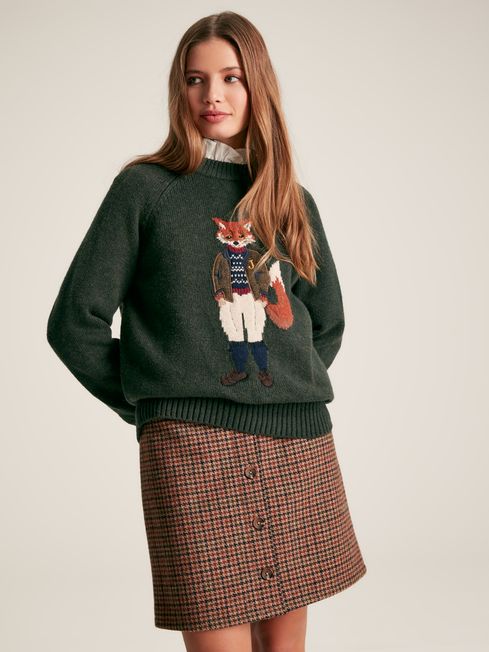 Joules online fox sweater