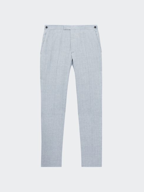 Slim fit linen pants hot sale