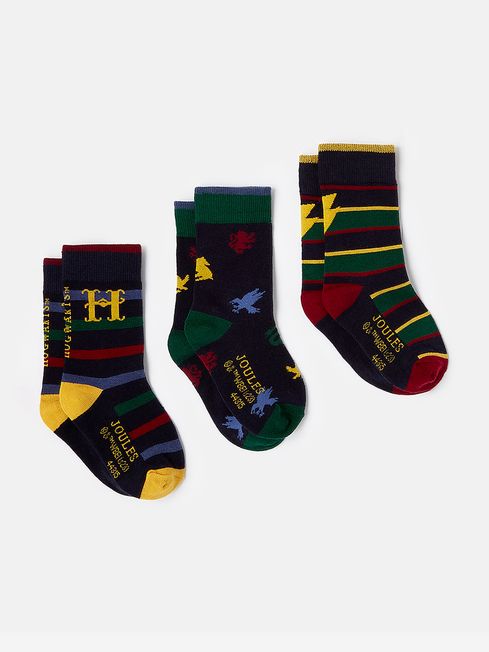 Buy Joules Enchanting Harry Potter Sock Set from the Joules