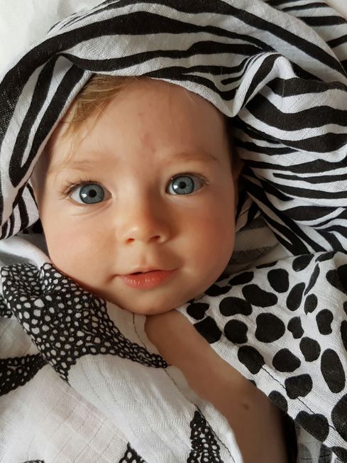 Baby sensory muslins sales