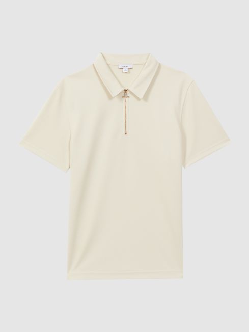 Reiss zip polo store