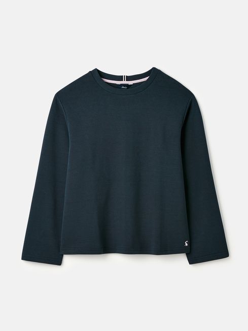Black top slouchy sweatshirt