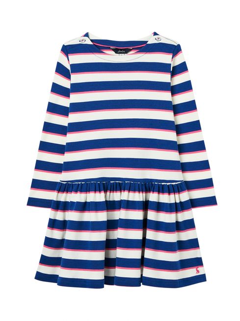 Joules Blue Harbour Stripe Jersey Breton Dress