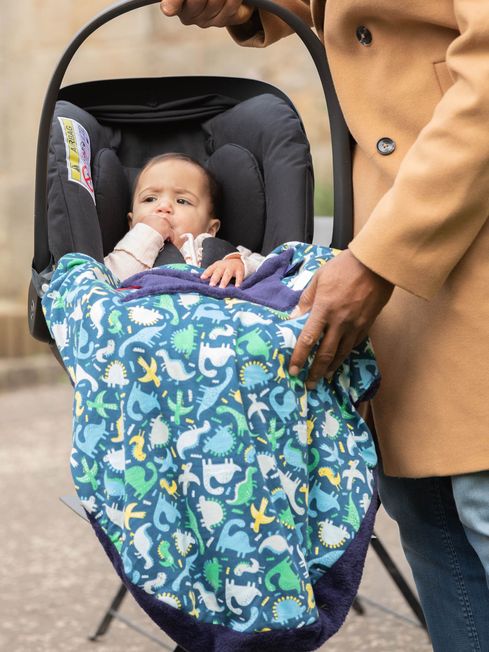 Cheeky chompers stroller blanket on sale