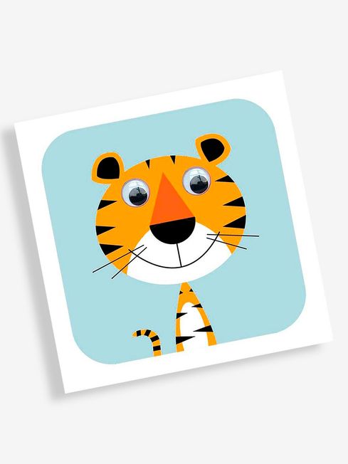 Stripey Cats Stripey Cats Greetings Card Tiger