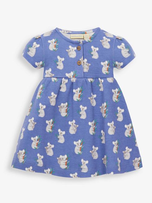 JoJo Maman B b Blue Koala Baby Dress Set