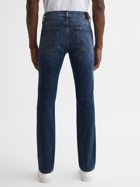 Paige Regular Fit Straight Leg Jeans in Woodcrest