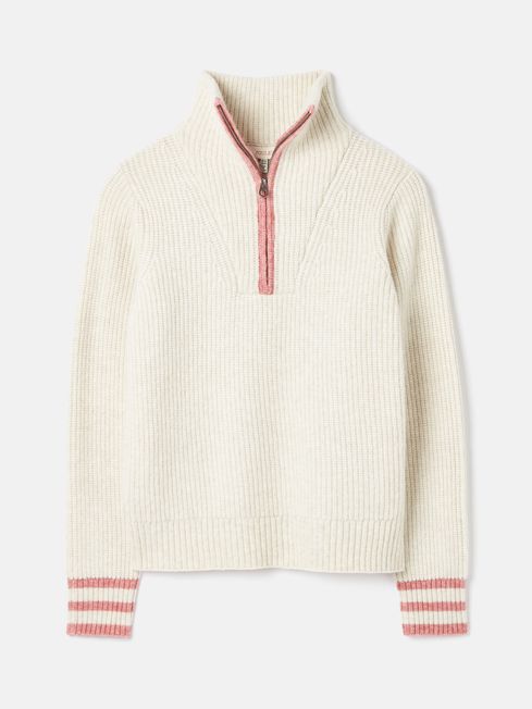 Joules half store zip jumper