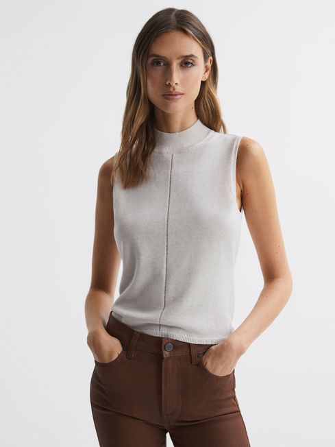 Paige - knitted sleeveless top