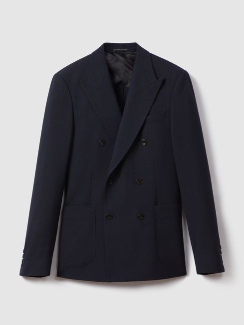 Reiss Belmont Slim Fit Double Breasted Blazer REISS Rest of Europe