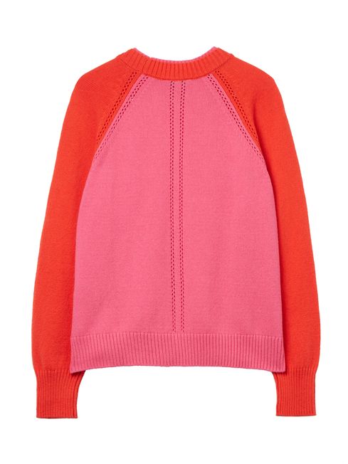 Buy Joules Sasha Colour Block Raglan Jumper from the Joules online