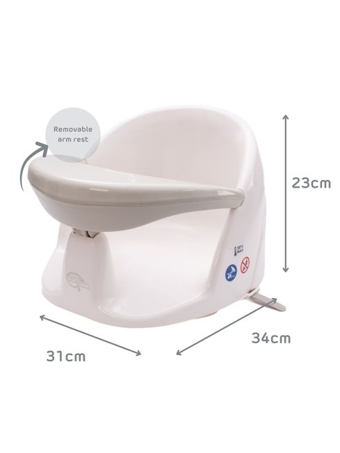 Babydam swivel clearance bath seat