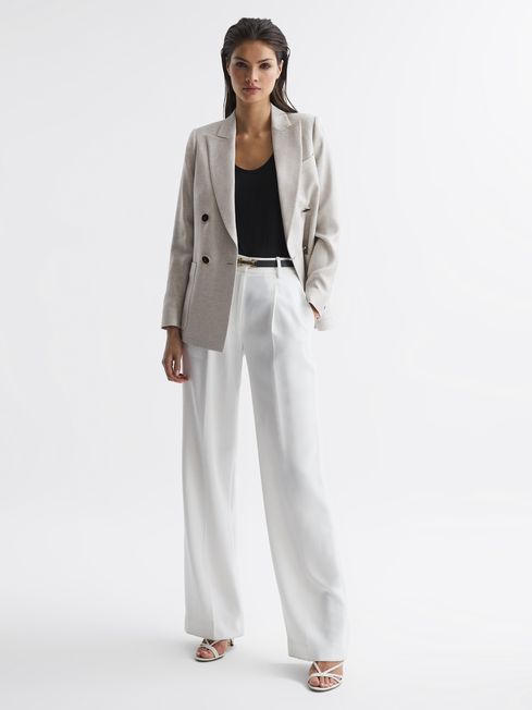 Reiss Gaia Tailored Double Breasted Blazer | REISS USA