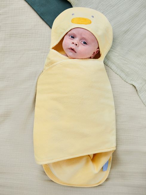 JoJo Maman Bébé Duck Baby Cuddler Towel