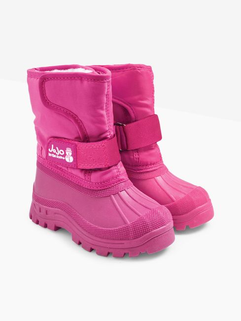 JoJo Maman Bébé Raspberry Alpine Snow Boots