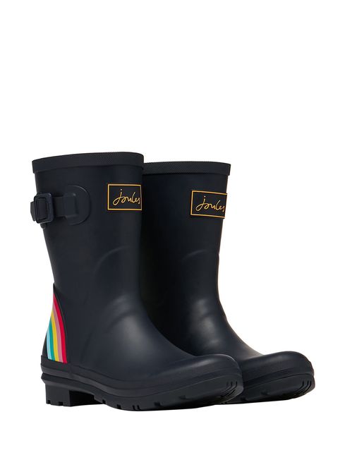 Joules Molly Welly Mid Height Printed Wellies