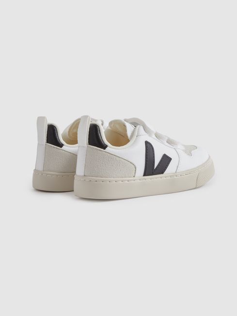 Veja Small V-10 Suede Velcro Trainers