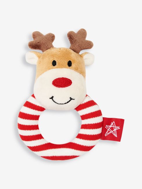 Buy JoJo Maman B b Reindeer Ring Rattle from the JoJo Maman B b