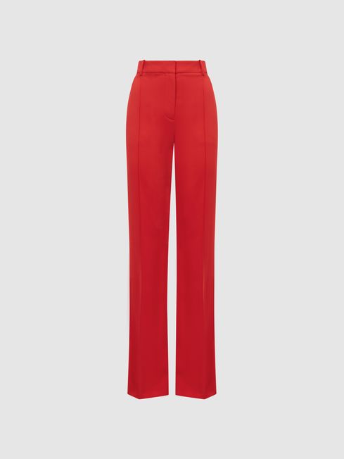 Wide leg mid rise pants clearance