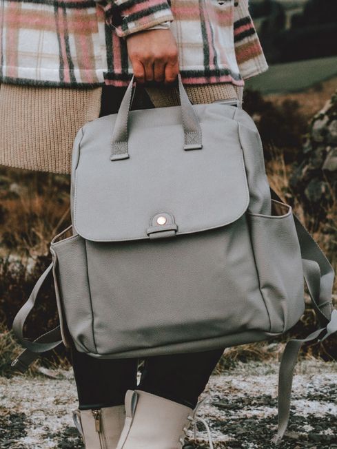 Babymel robyn backpack grey best sale