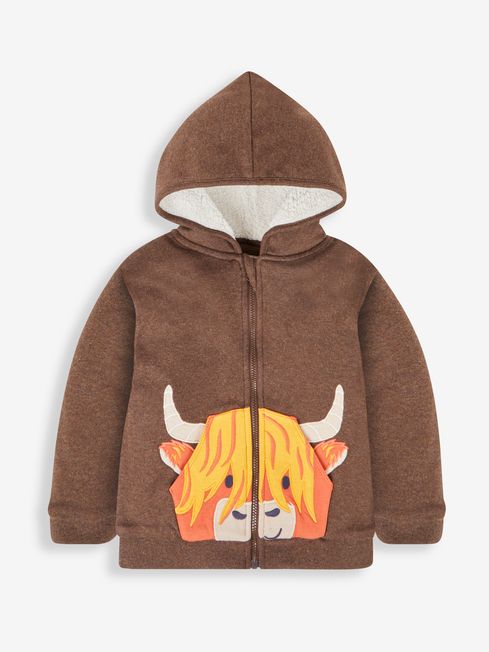 Buy JoJo Maman B b Boys Appliqu Novelty Hoodie from the JoJo