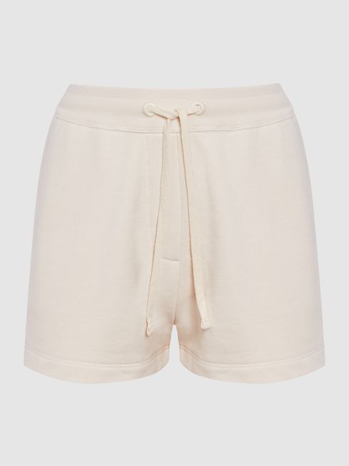 Cotton drawstring shorts shop