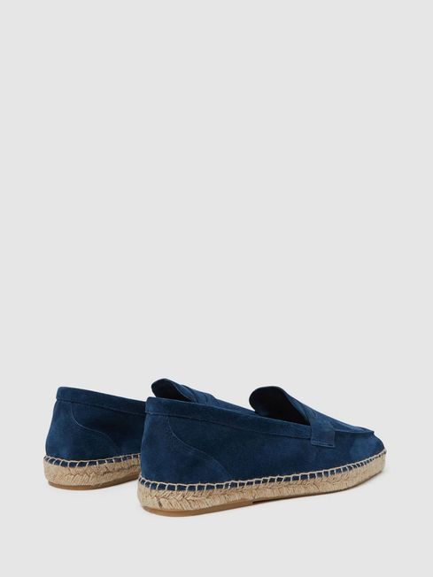 Reiss Espadrille Suede Summer Shoes | REISS USA