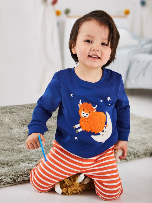 Frugi highland store cow pyjamas