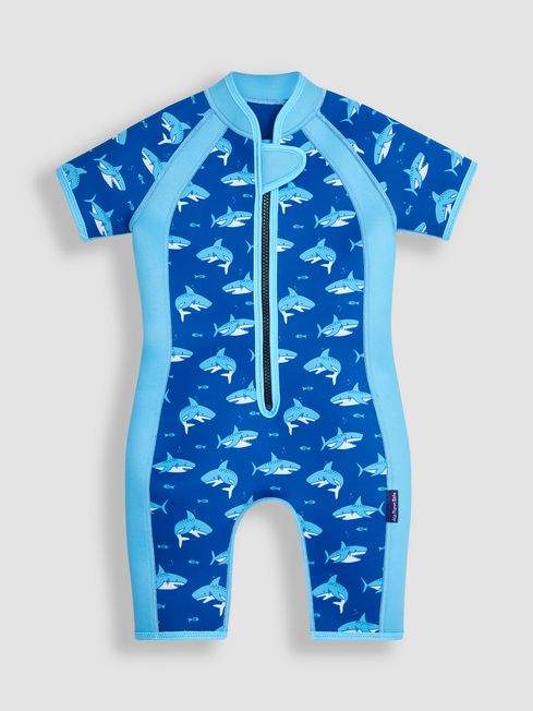 JoJo Maman Bébé Shark Printed Junior Wetsuit