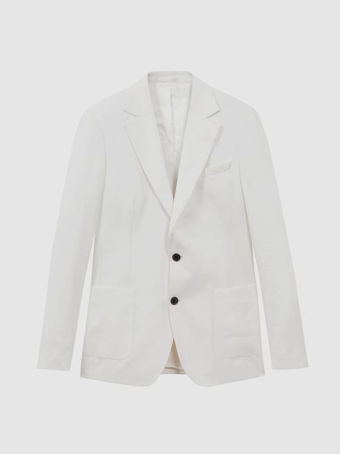White blazer slim fit new arrivals