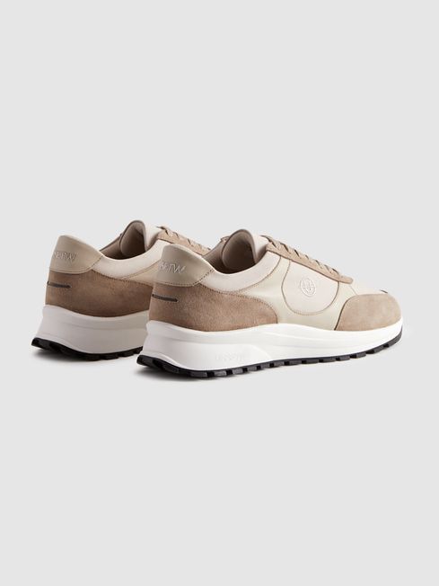 Unseen Suede Leather Plemont Trainers