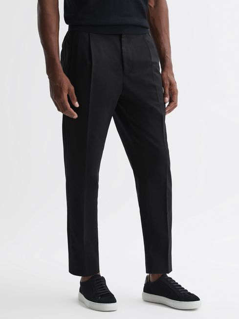 Reiss Hove Technical Elasticated Trousers | REISS USA