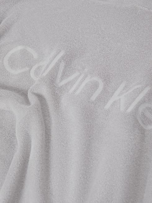 Calvin Klein Grey Underwear Terry Towelling Crew Neck Sweatshirt
