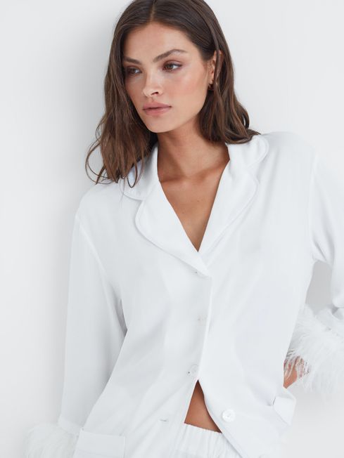 Sleeper Detachable Feather Pyjama Set