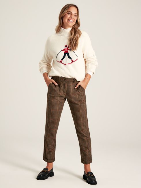 Joules cream jumper online