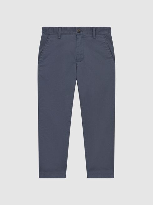 Reiss Bright Airforce Pitch Senior Slim Fit Casual Chinos
