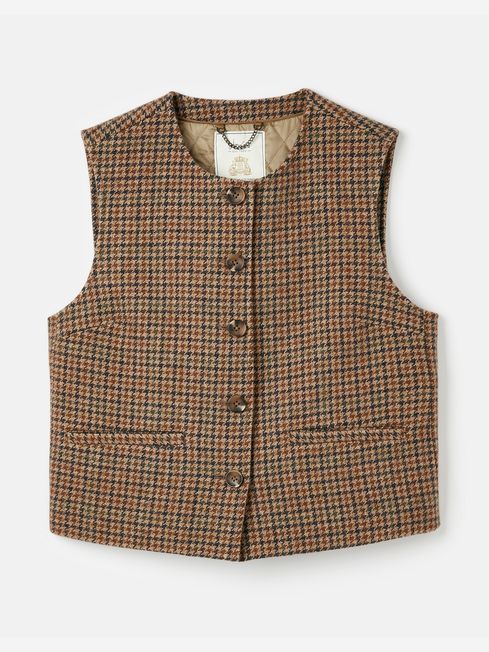 Buy Joules Elsworth Tweed Gilet from the Joules online shop