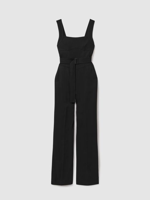 Reiss black and white jumpsuit 2025