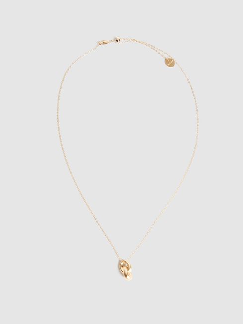 Reiss Beatrice Adjustable Knot Necklace - REISS