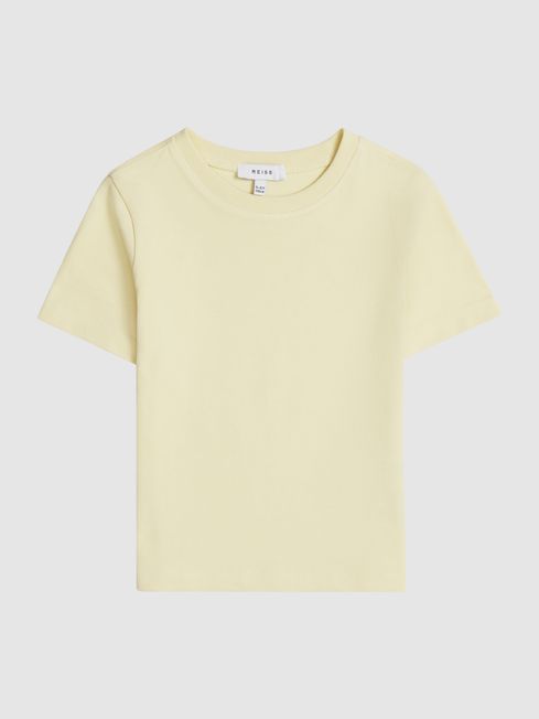 Reiss Tate Junior Garment Dye Relaxed Fit T-Shirt - REISS