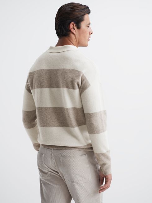 Striped wool shirt