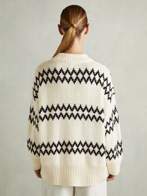 Cream fairisle jumper cheap