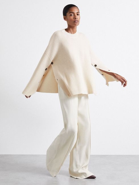 Reiss cashmere jumper clearance