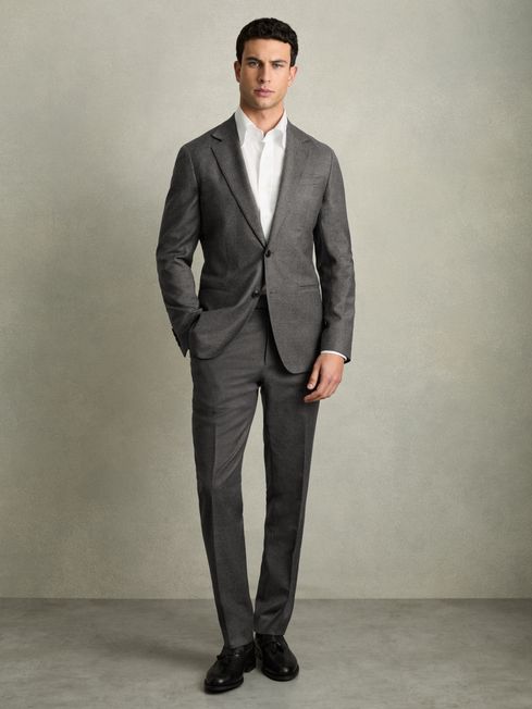 Mens flannel suit trousers on sale