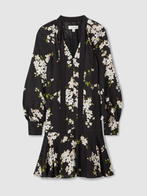 Florere Dropped Waist Mini Dress