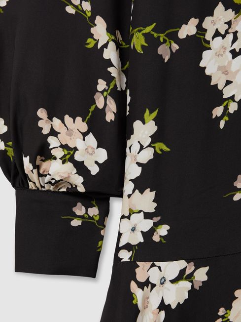 Florere Dropped Waist Mini Dress