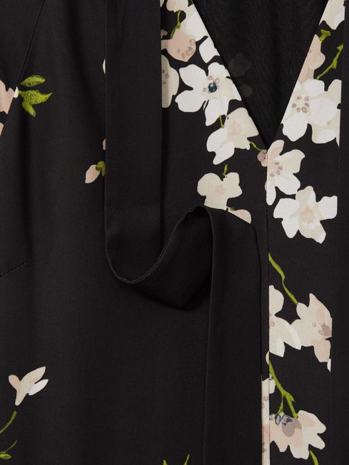 Florere Dropped Waist Mini Dress