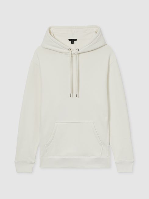 White drawstring hoodie outlet