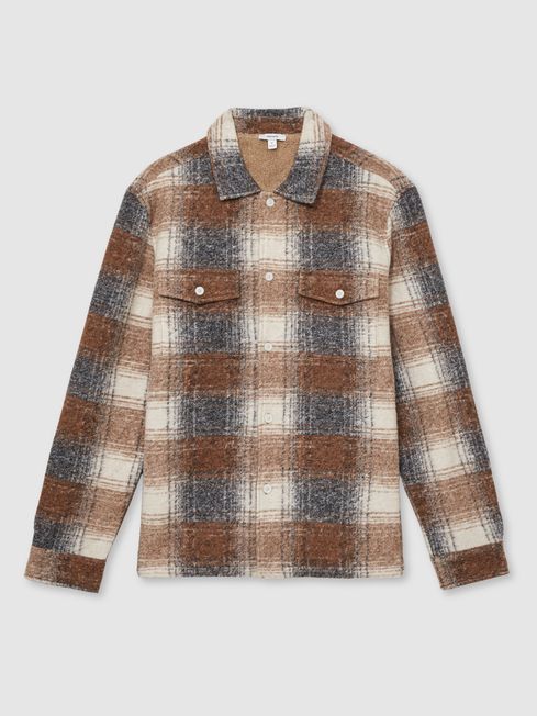 Lined overshirt sale